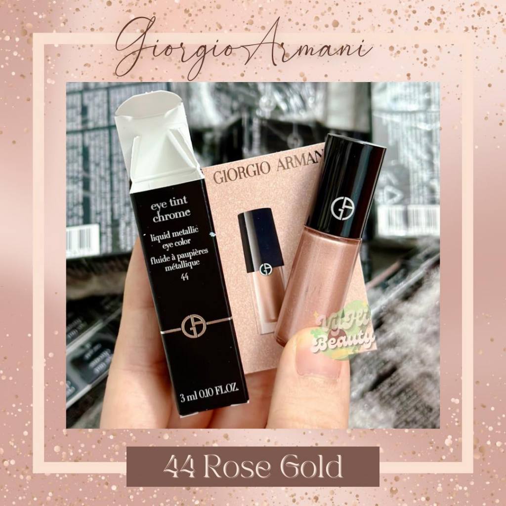 Nhũ mắt Giorgio Armani Eye Tint Chrome Liquid Metallic Eye Color dạng lỏng 3ml Có Box