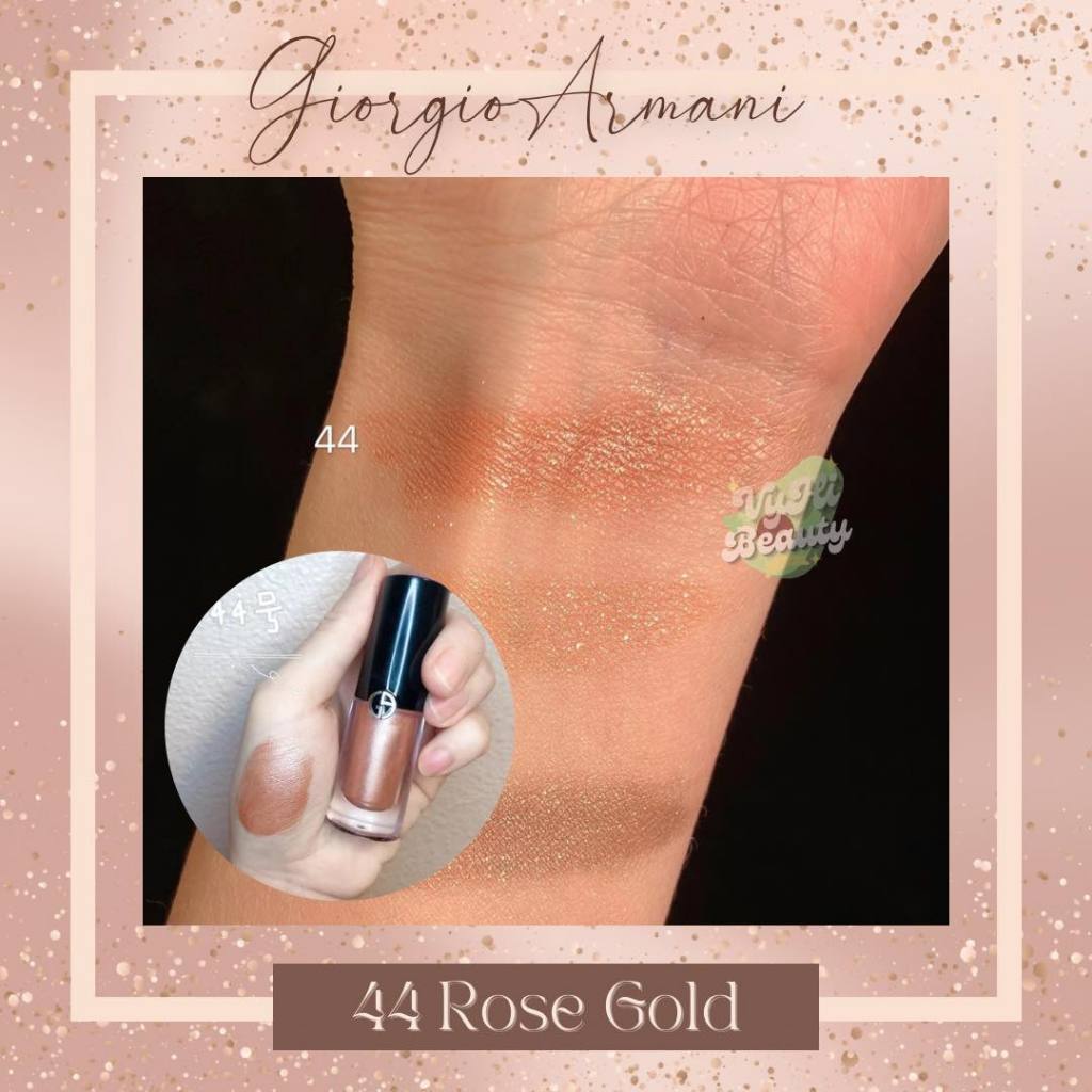 Nhũ mắt Giorgio Armani Eye Tint Chrome Liquid Metallic Eye Color dạng lỏng 3ml Có Box