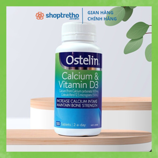 CANXI & vitamin D Ostelin Úc cho bà bầu 130 viên