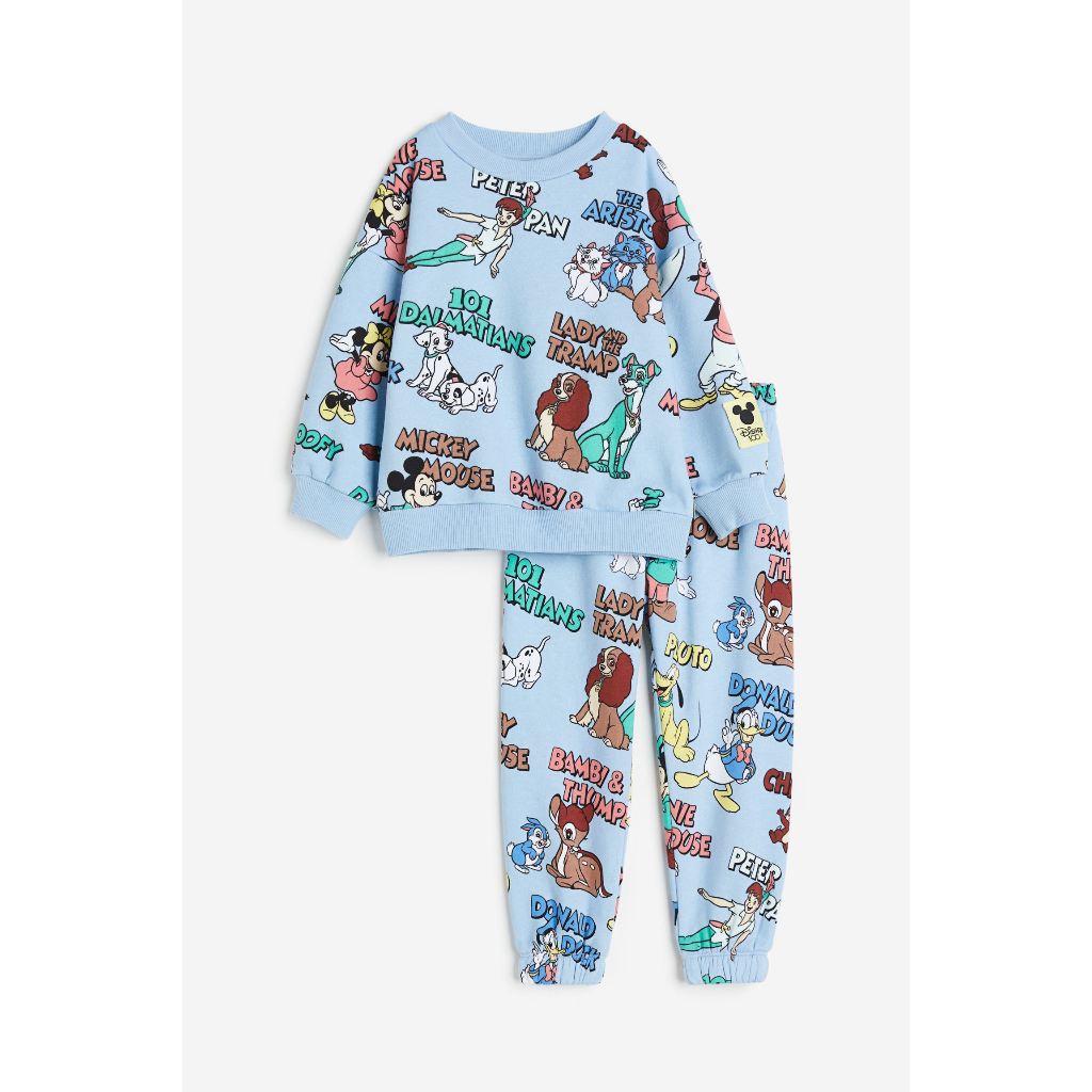 Set bộ quần áo nỉ thu đông bé trai lớn HM Auth (18/24m, 2/4y 4/6y 6/8y 8/10y)