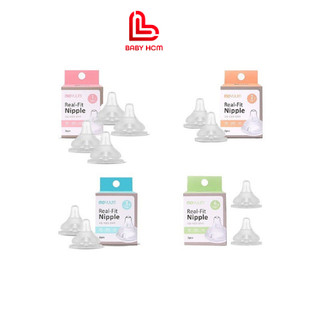 Núm ti bình sữa moyuum hàn quốc , đủ size 1,2,3,4