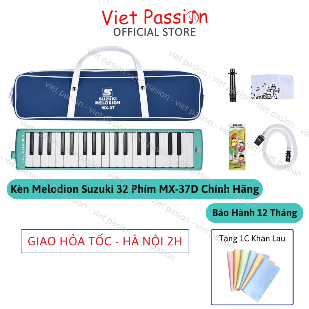 Kèn Melodion Suzuki 37 phím MX-37D Melodica 32 phím STUDY-32D MX-32D P
