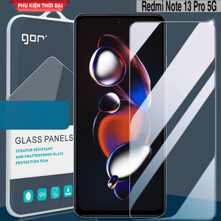 Cường lực Redmi Note Note 13 Pro 5G / Note 13 Pro 4G hiệu Gor trong suốt trơn mượt cao cấp ( tặng keo mép )