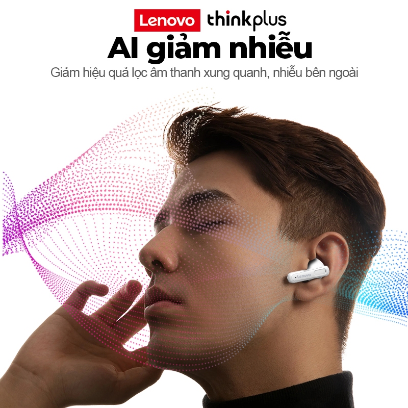 Lenovo Thinkplus XT98 Tai Nghe Nhét Tai Bluetooth 5.3 Không Dây TWS Mini âm Nhạc HIFI Có Micrô