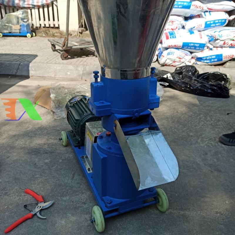Máy ép cám viên cho Gia súc, Gia cầm, Cá, KL-125, Máy xay nghiền thức ăn đùn viên cám