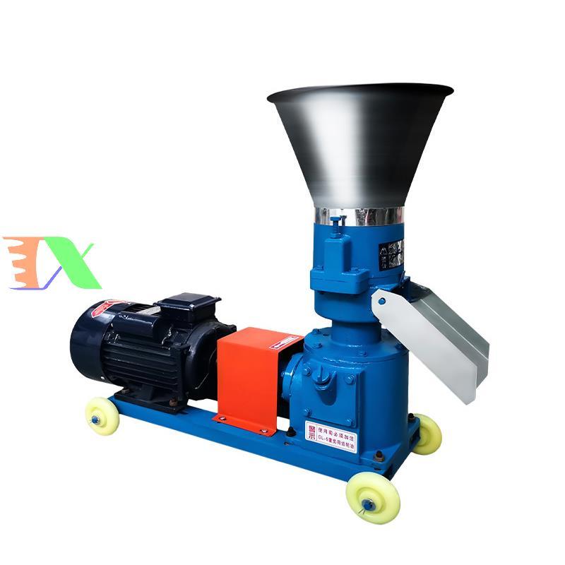 Máy ép cám viên cho Gia súc, Gia cầm, Cá, KL-125, Máy xay nghiền thức ăn đùn viên cám