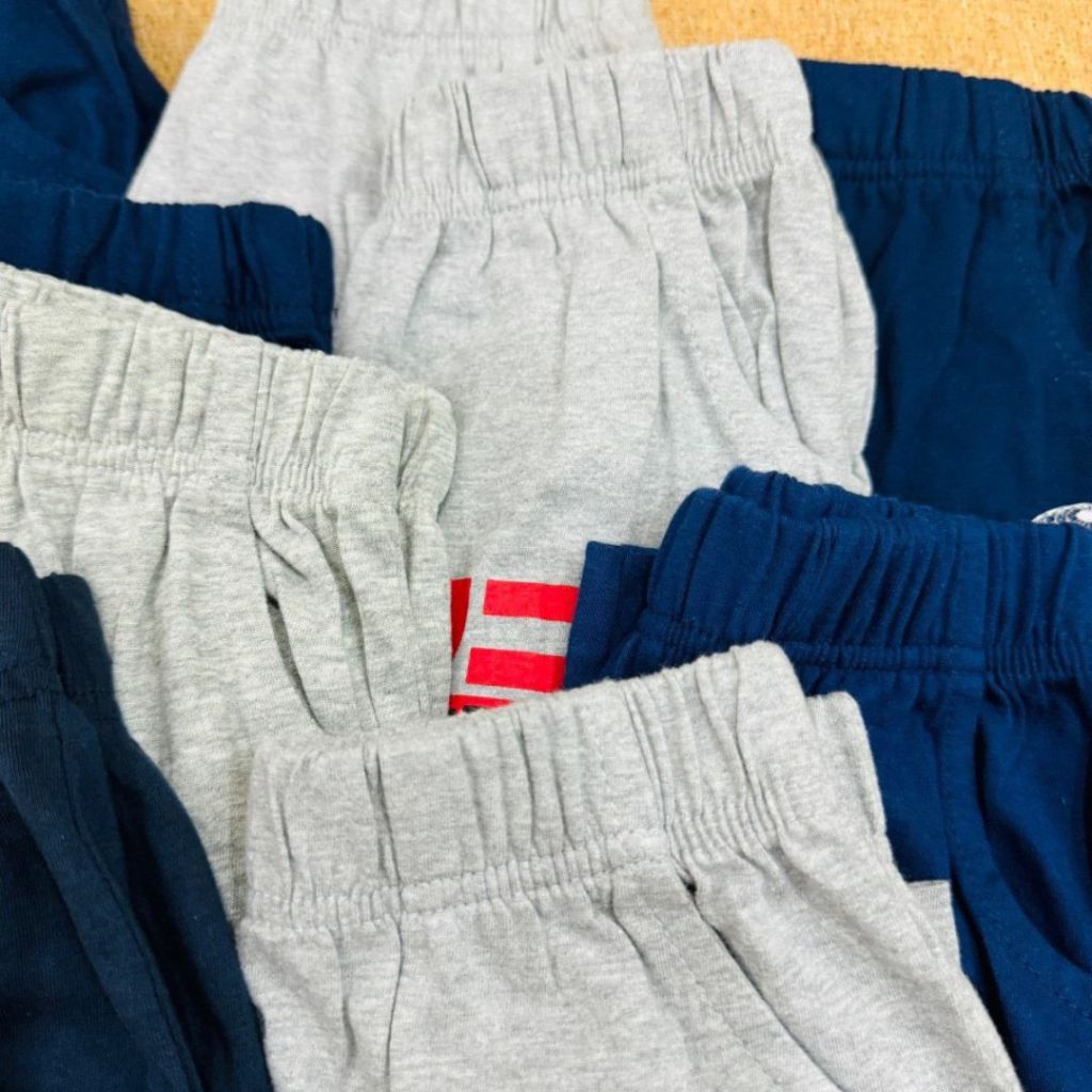 Quần dài cotton bo gấu thu đông bé trai chất thun mềm có túi 2 bên sz đại từ 10-40kg