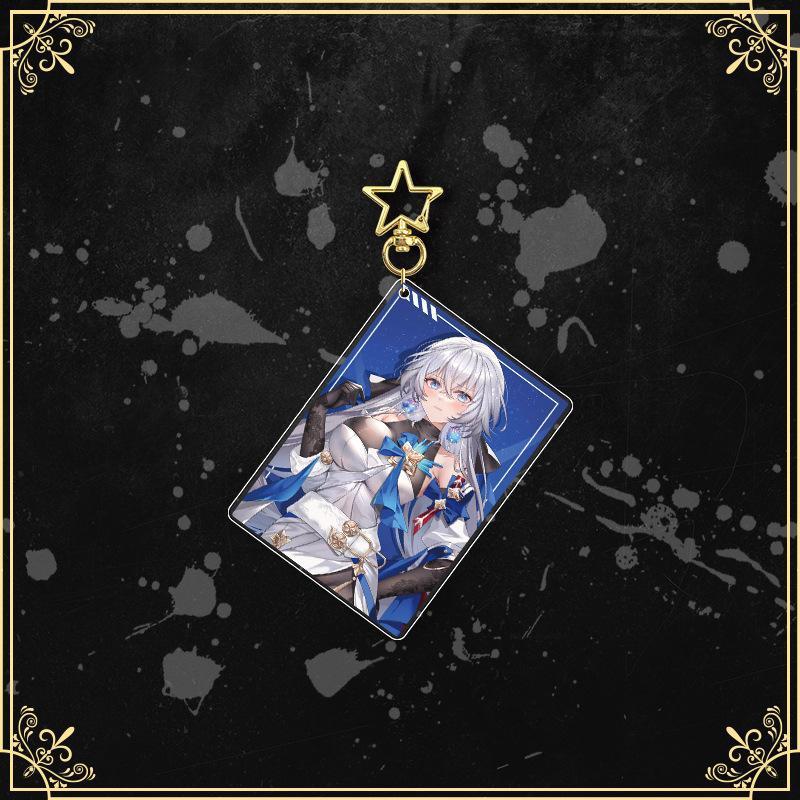 Móc khóa HONKAI IMPACT ver NGÔI SAO in hình game chibi anime mica trong acrylic xinh xắn