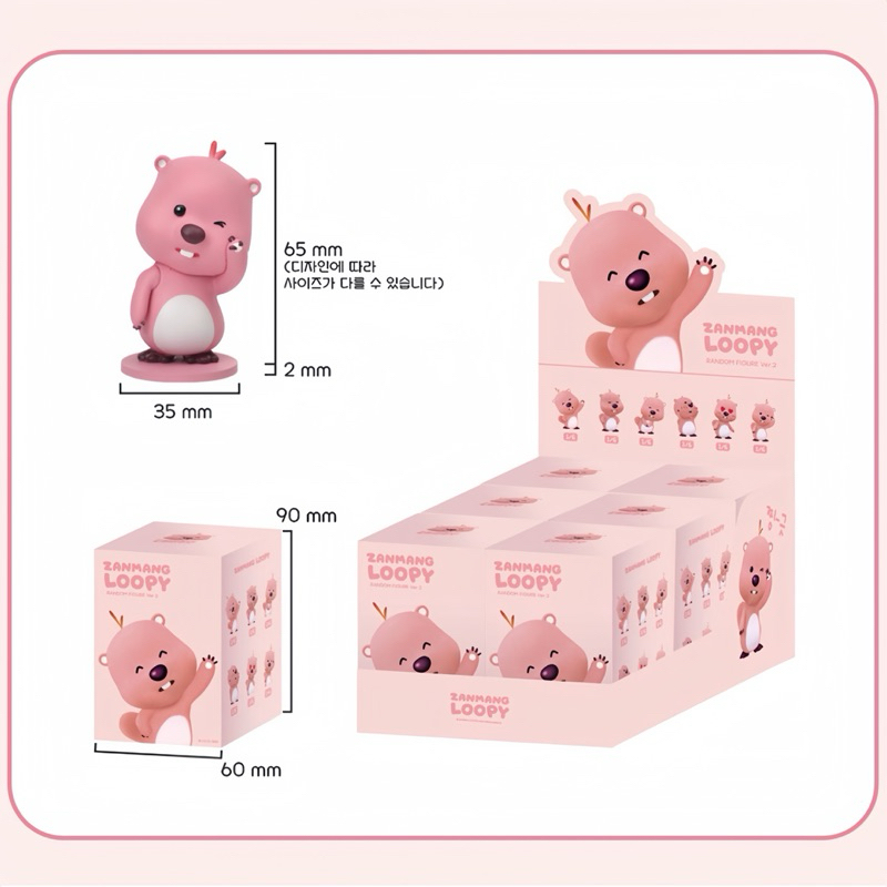 Bộ Sưu Tập Blind Box Hộp Mù Loopy