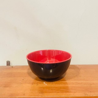 Set 20 Chén Cơm Nhựa Melamine Đỏ Đen - Fataco