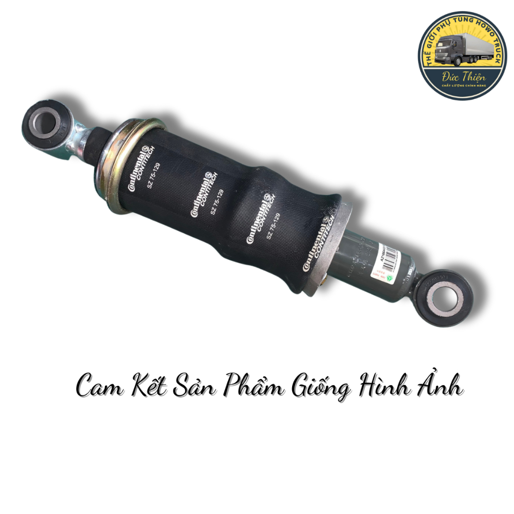 Bóng Hơi Trước Xỏ 2 Đầu Xe Howo