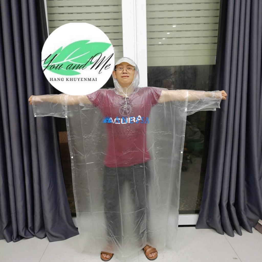 Áo mưa cánh dơi nhựa dẻo