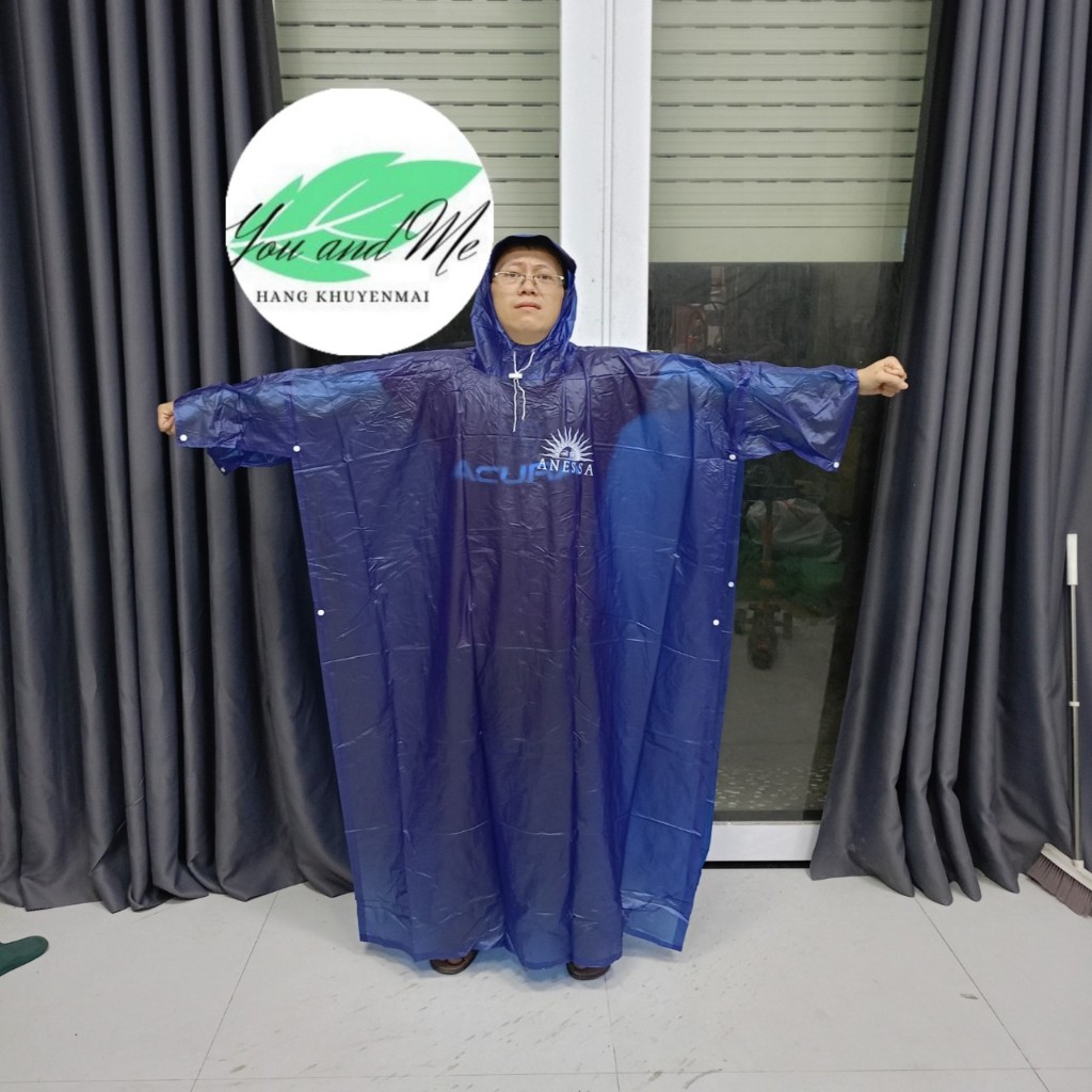 Áo mưa cánh dơi nhựa dẻo