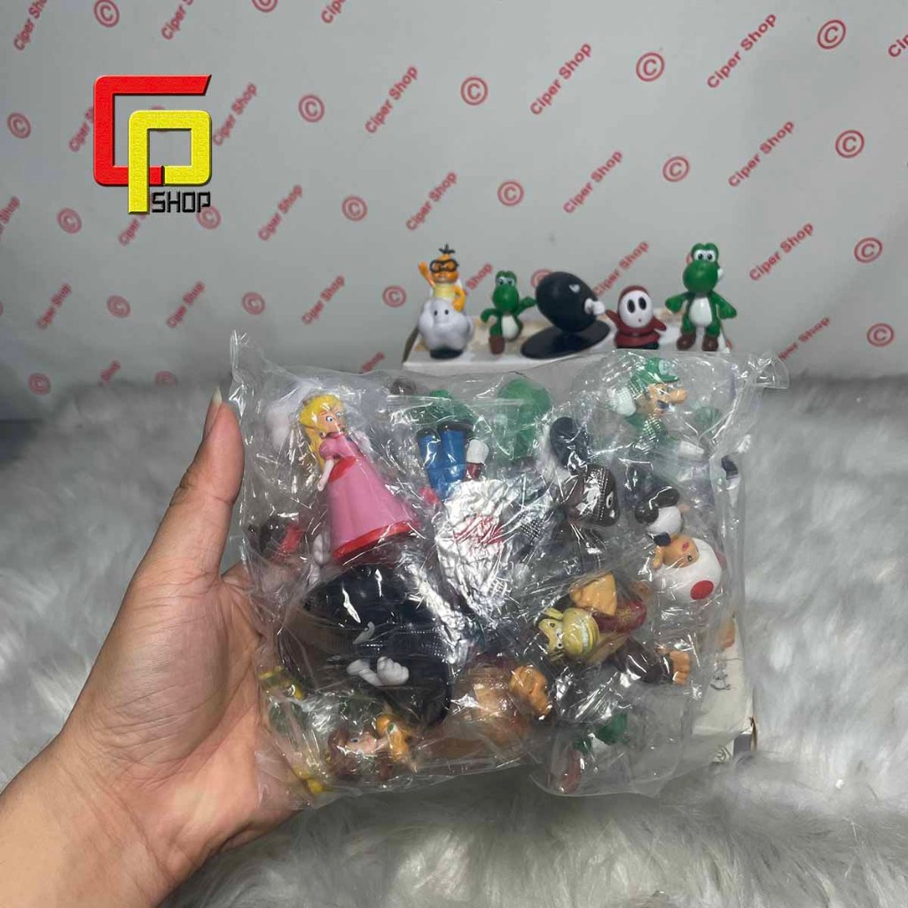 Mô hình nhân vật trong game Mario - Figure Mario bros - Mô hình Mario mini