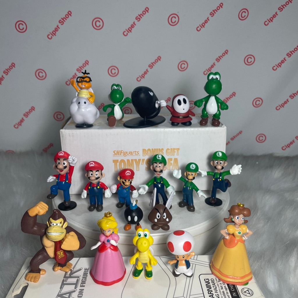 Mô hình nhân vật trong game Mario - Figure Mario bros - Mô hình Mario mini