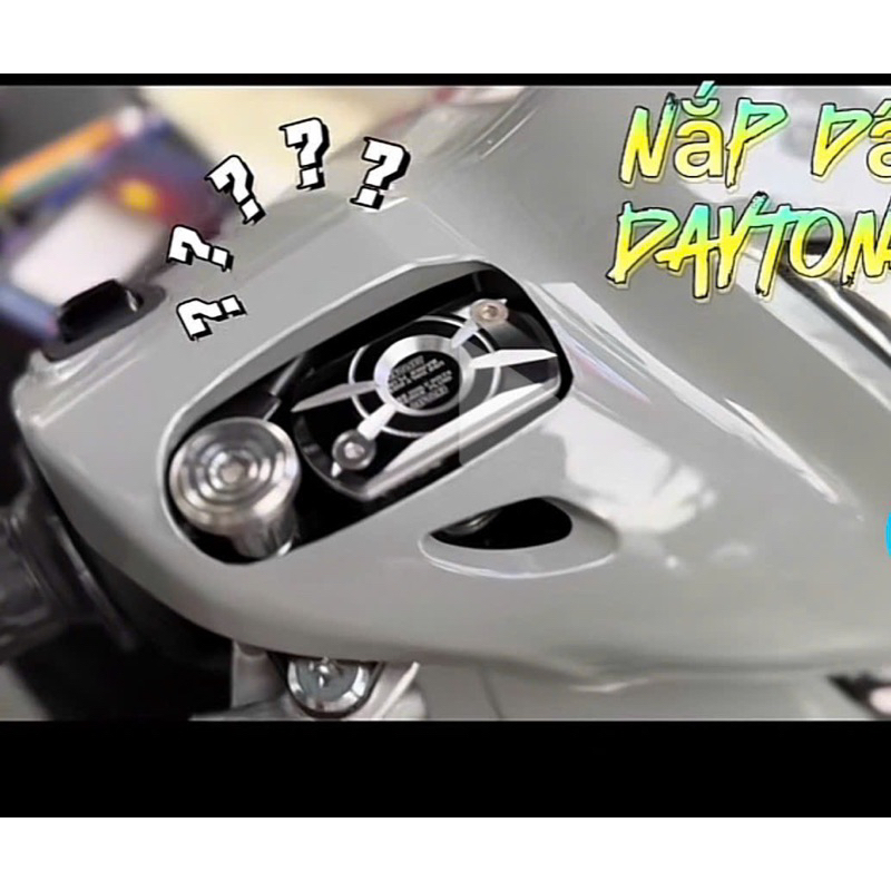 Nắp Dầu Daytona Nhôm CNC Đủ Màu Cho Các Dòng Xe Honda & Yamaha