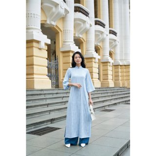 SET ÁO DÀI LIỄU CHÂU