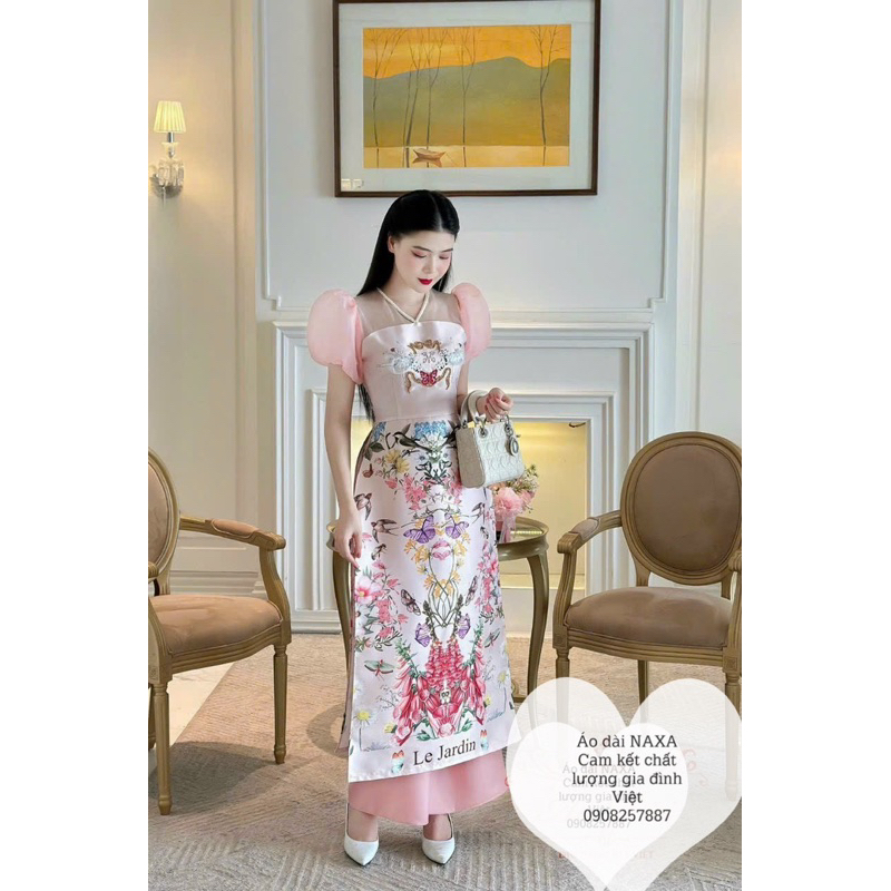Áo dài Ngọc Tiên- áo dài Naxa