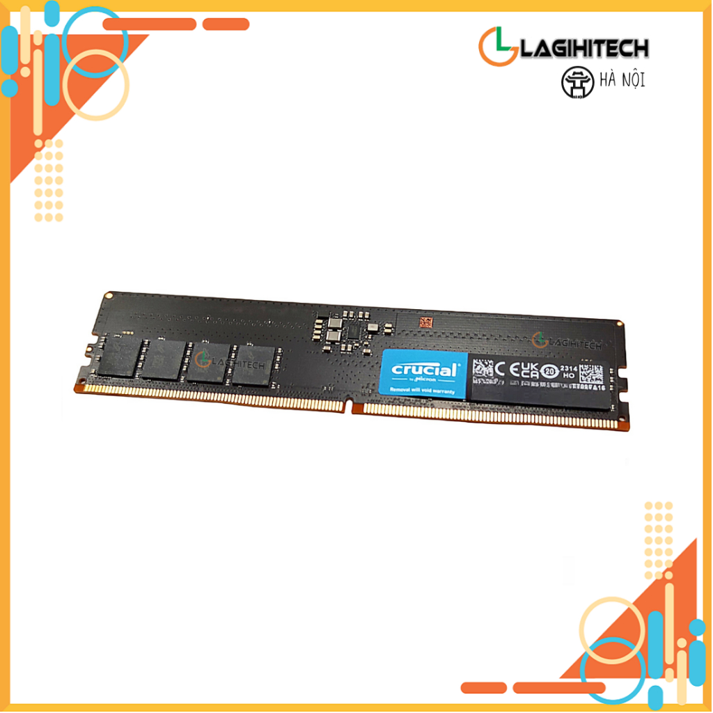 RAM PC DDR5   8GB / 16GB / 32GB Bus 4800 / 5600 Mhz Samsung / Hynix / Crucial - Bảo Hành 3 năm