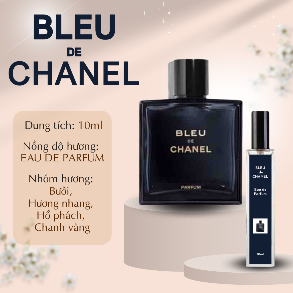 Nước hoa nam Chanel De Bleu EDP chiết - 10ml