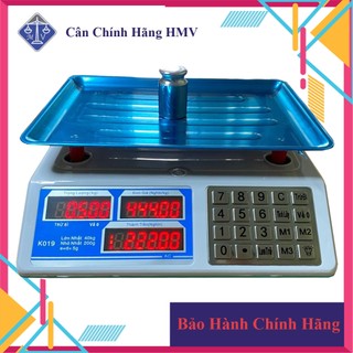 Cân Điện Tử Tính Tiền 40Kg - Cân Điện Tử Tiếng Việt - Bảo Hành 12 Tháng