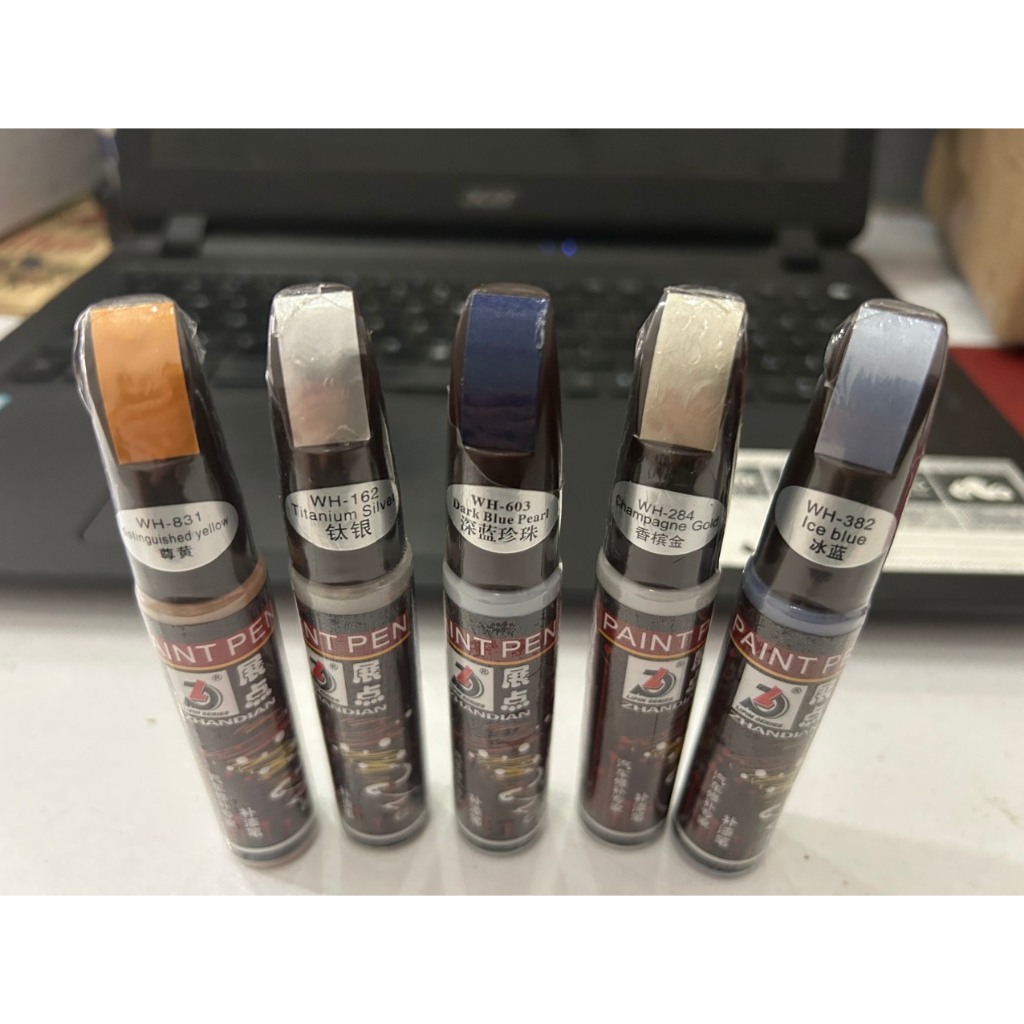 Bút xoá vết trầy xước dăm cho ô tô xe máy - đầy đủ bảng màu