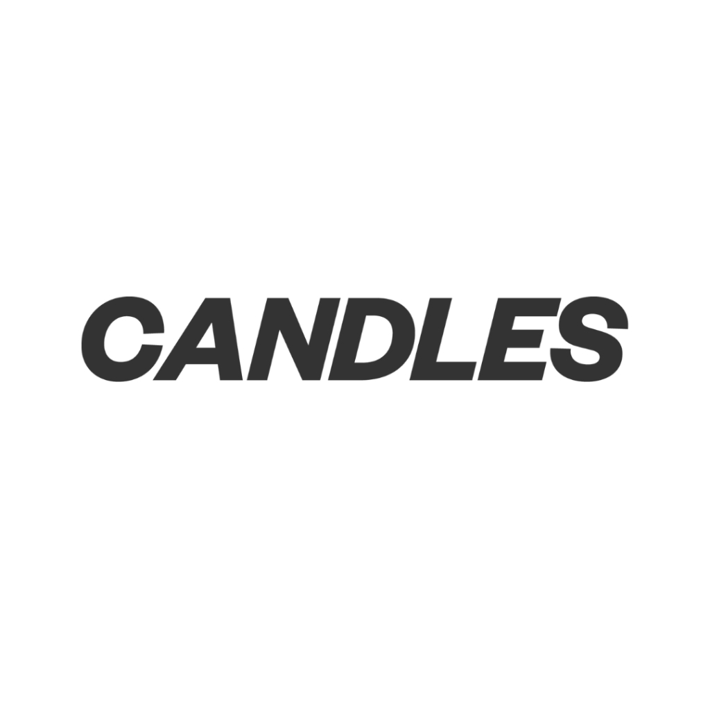 Nhãn dán logo thương hiệu Candles