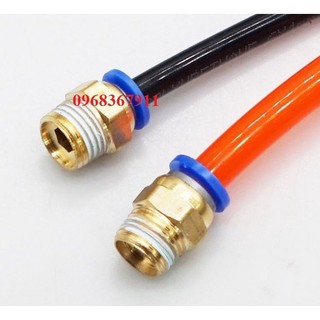 Đầu nối nhanh khí nén pc đủ các loại ren đủ các loại ống 4-6-8-10-12, cút nối hơi khí nén, đầu nối hơi khí