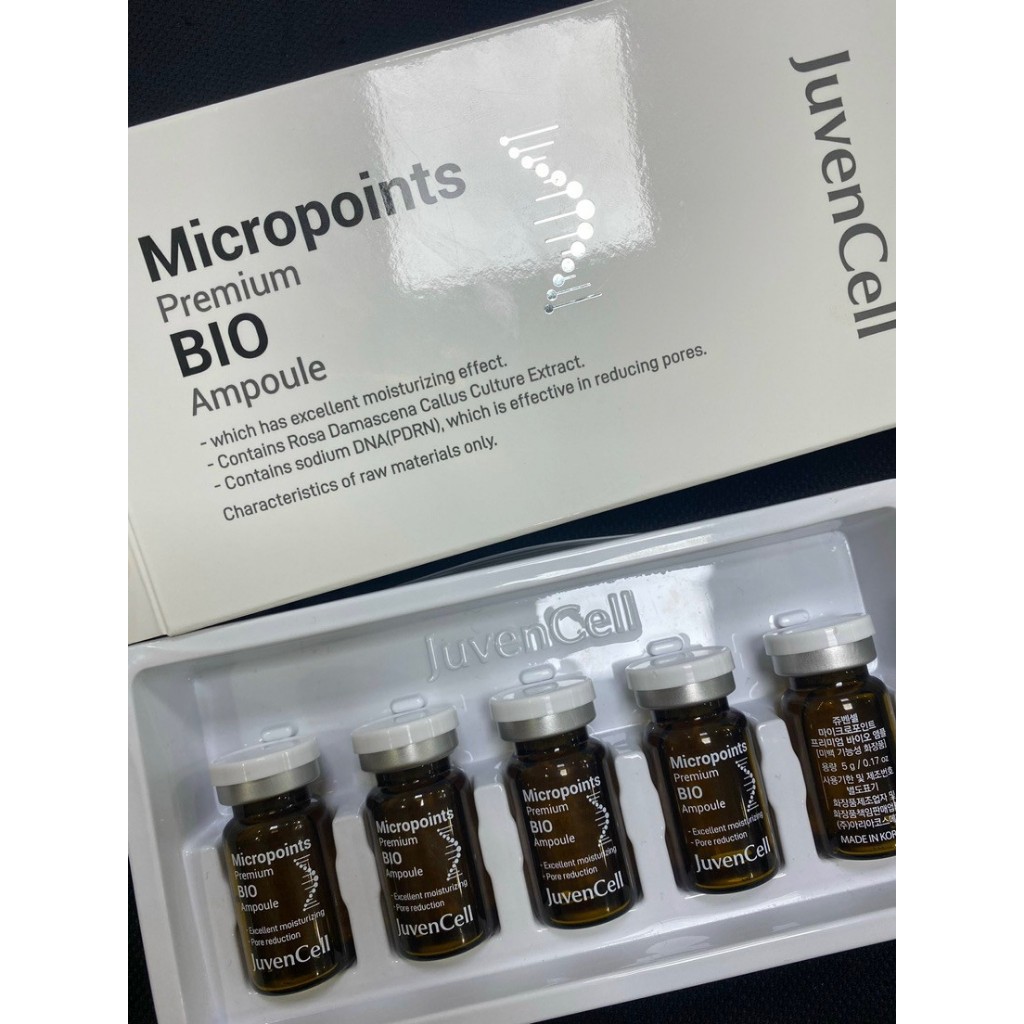Tế Bào Gốc Nhau Thai Phục Hồi Da Cao Cấp Micropoints Premium BIO Ampoule Juvencell