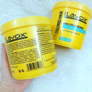 Hấp Ủ Tóc Lavox Vàng 1000ml - Sản Phẩm Dưỡng Tóc