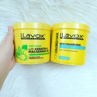 Hấp Ủ Tóc Lavox Vàng 1000ml - Sản Phẩm Dưỡng Tóc