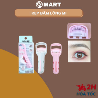 Kẹp uốn mi EZMART, kẹp uốn cong lông mi 3D bằng nhựa chống gãy Mi chuyên dụng