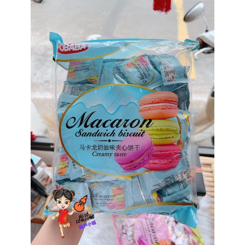 Bánh Quy Sanwich Macaron Biscuit 376g