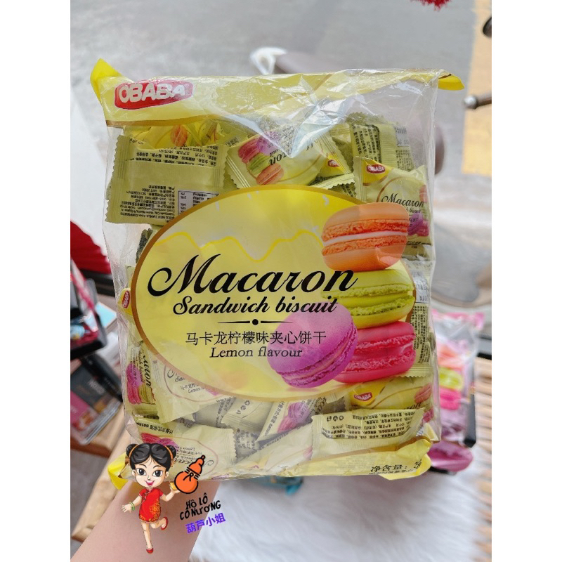 Bánh Quy Sanwich Macaron Biscuit 376g