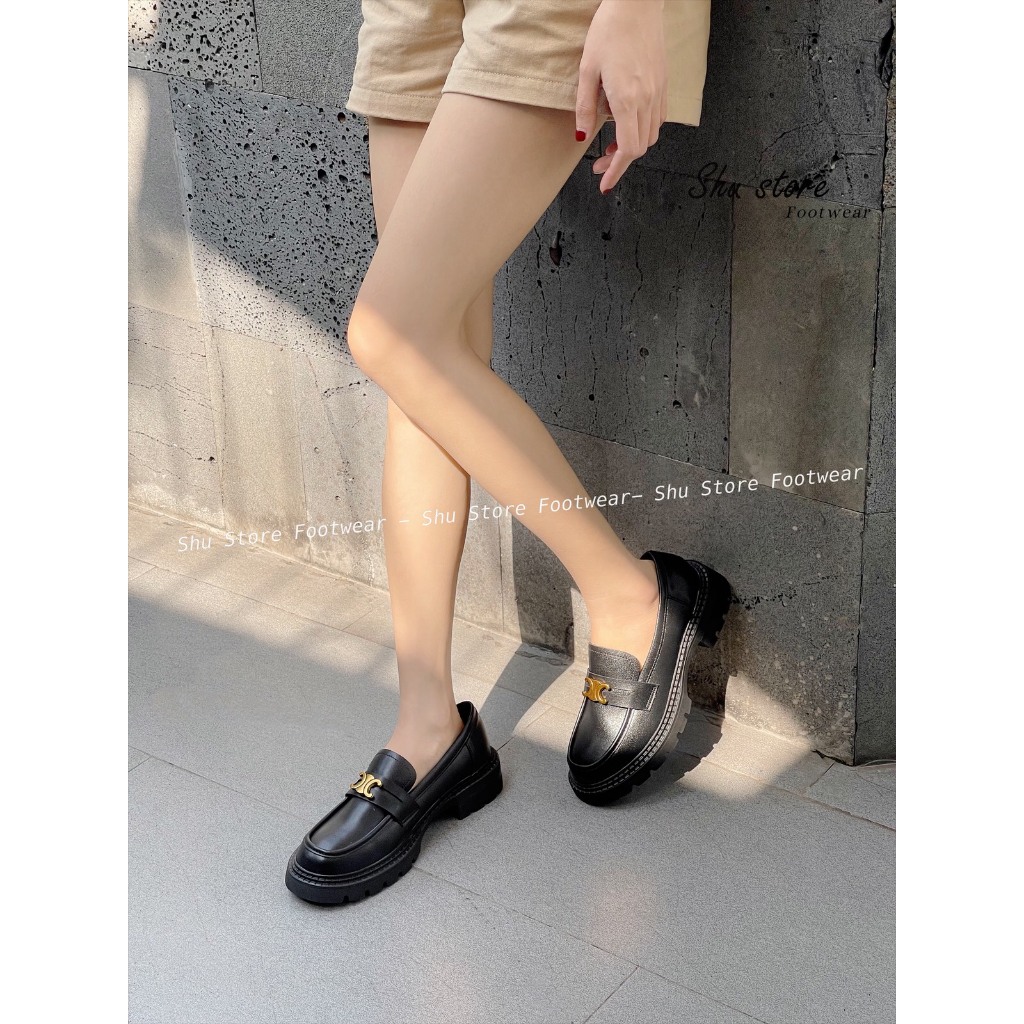 Giày nữ Shu Store giày Mary Jane đế đúc cao 5cm thời trang phong cách ulzzang đi học đi chơi da mềm êm