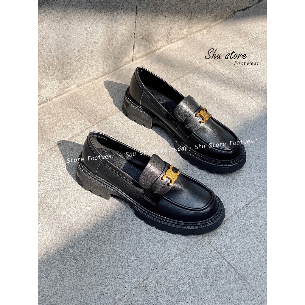 Giày nữ Shu Store giày Mary Jane đế đúc cao 5cm thời trang phong cách ulzzang đi học đi chơi da mềm êm