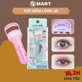 Kẹp uốn cong lông mi 3D bằng nhựa đầu vuông chuyên dụng EZMART