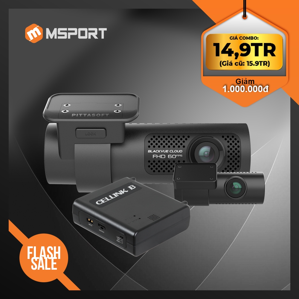 Camera hành trình Blackvue DR750X-2CH LTE PLUS - Camera hành trình ô tô 4K cao cấp