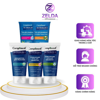Gel rửa mặt BHA Compliment No Problem làm sạch sâu, giảm viêm & mụn 200ml Z Zelda Store
