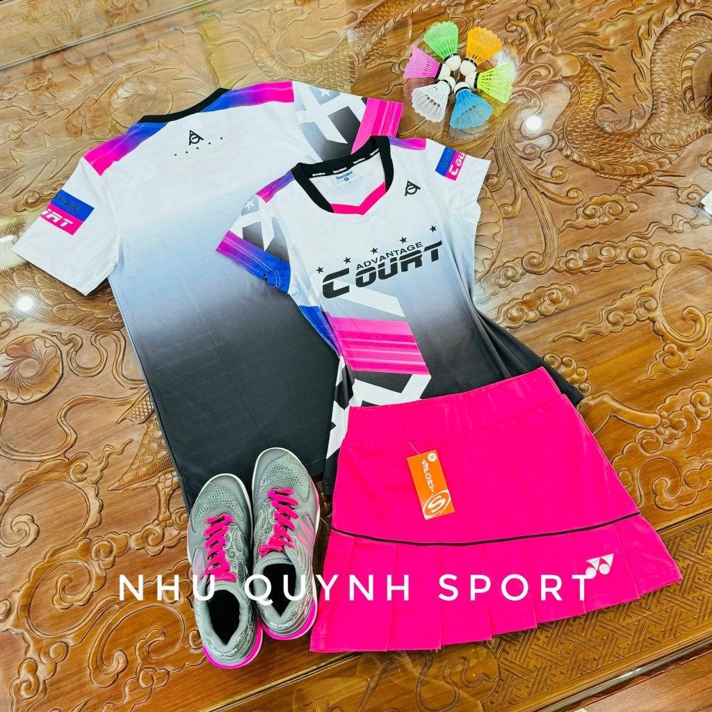 Áo cầu lông mẫu mới 2024