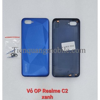 Vỏ Oppo Realme C2 (gồm vỏ, kính cam, nút bấm)