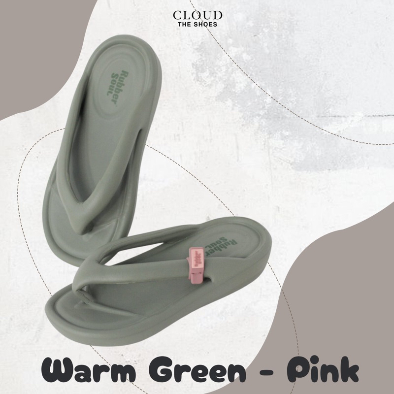 Dép nhựa đế dày Cloud The Shoes