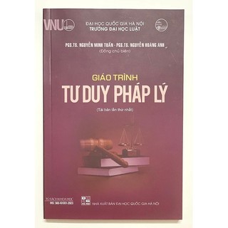 Sách - giáo trình tư duy pháp lý - pgs. ts. nguyễn minh tuấn