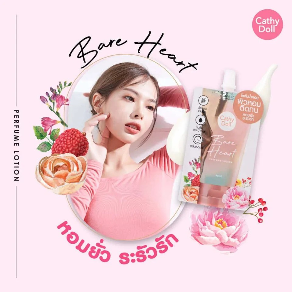 Kem dưỡng thể hương nước hoa Cathy Doll dạng gói 40ml - Thái Lan
