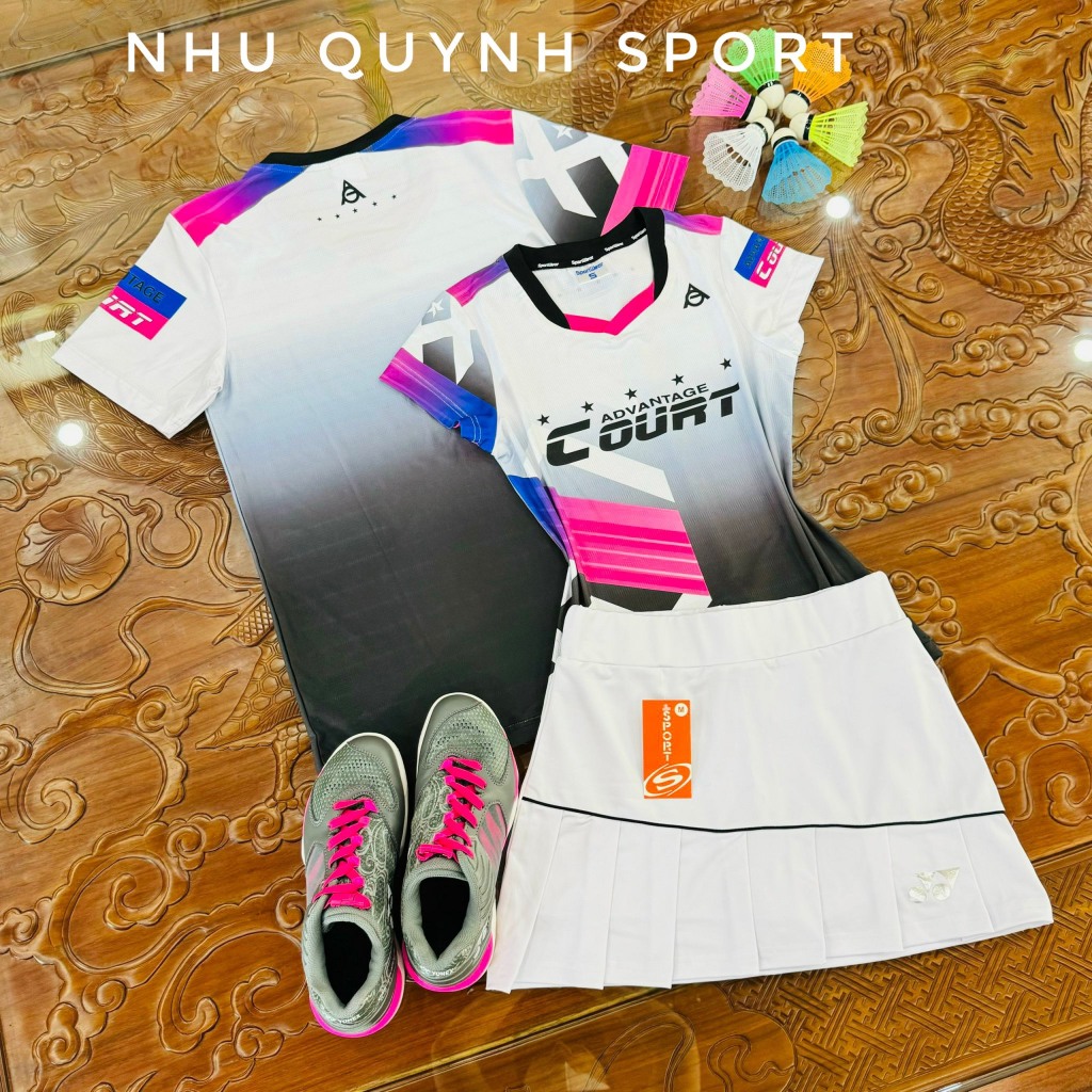 Áo cầu lông mẫu mới 2024