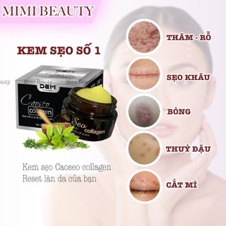 Kem sẹo kem sẹo thâm kem lành sẹo rỗ collagen tươi dr.evamoon
