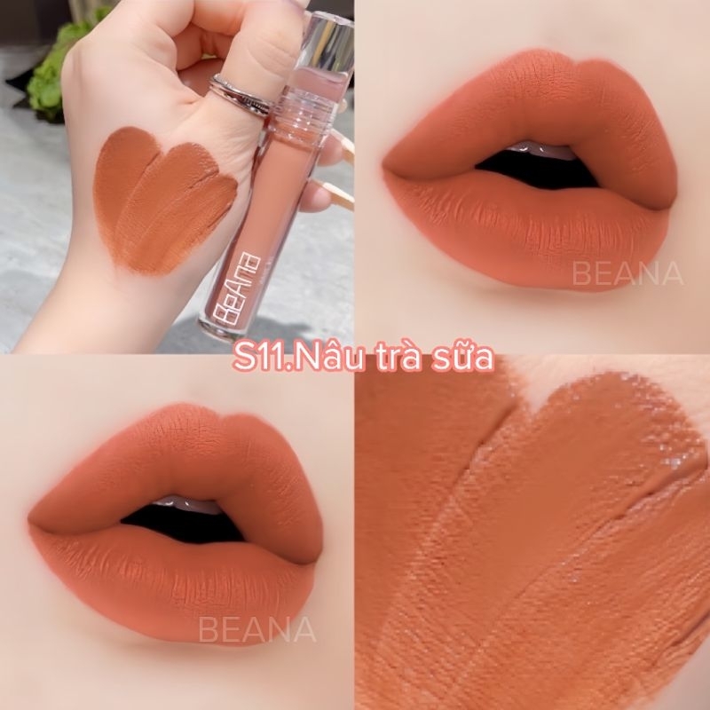 Son nâu trà sữa son nâu cam trà sữa, son nâu tây nude, son nâu sữa, son tone tây, son nâu lạnh, son chính hãng son BeAna