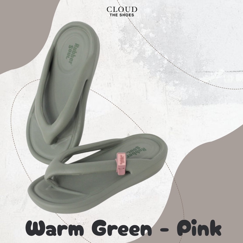 Dép nhựa xỏ ngón đế dày CLOUD