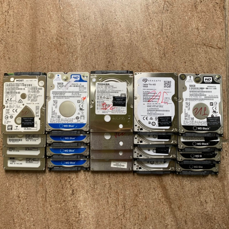 Ổ cứng HDD 2.5 inch 320GB | 500GB tháo máy Nhật | BH 12 tháng