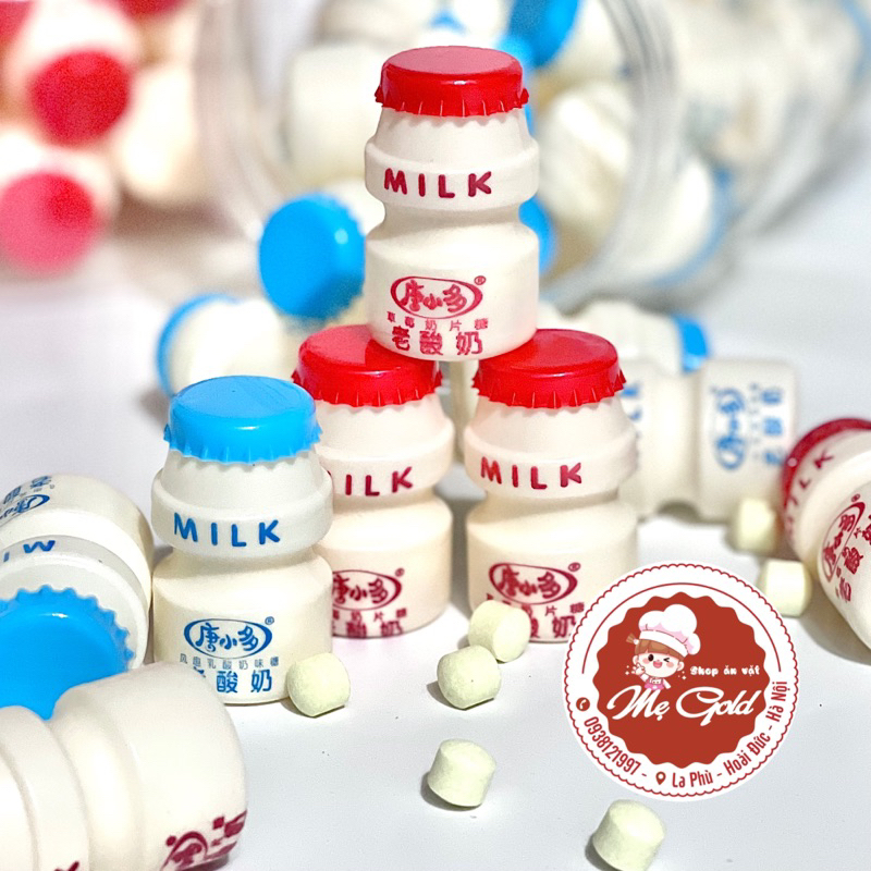 Kẹo sữa vị sữa chua khô viên nén mini yogurt